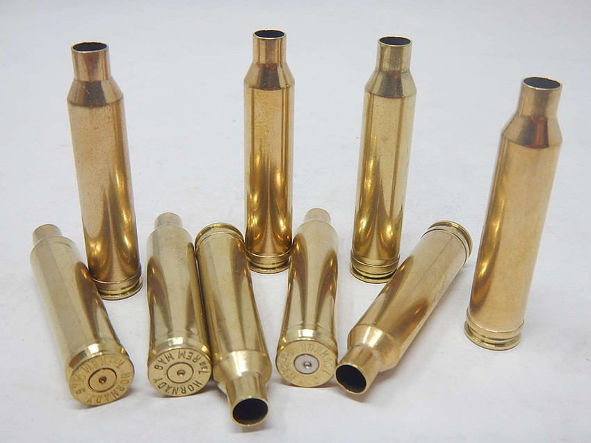 7MM REM MAG FIRED/WASHED- HORNADY HD STAMPS