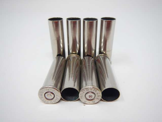 357 MAGNUM FIRED/WASHED NICKEL- REMINGTON HD STAMPS