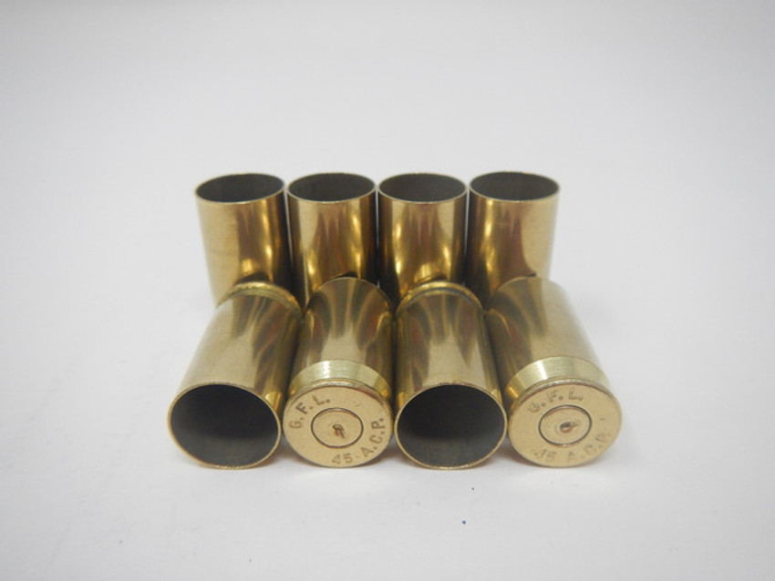 45 ACP/45 AUTO FIRED/WASHED - G.F.L LARGE PRIMER POCKETS