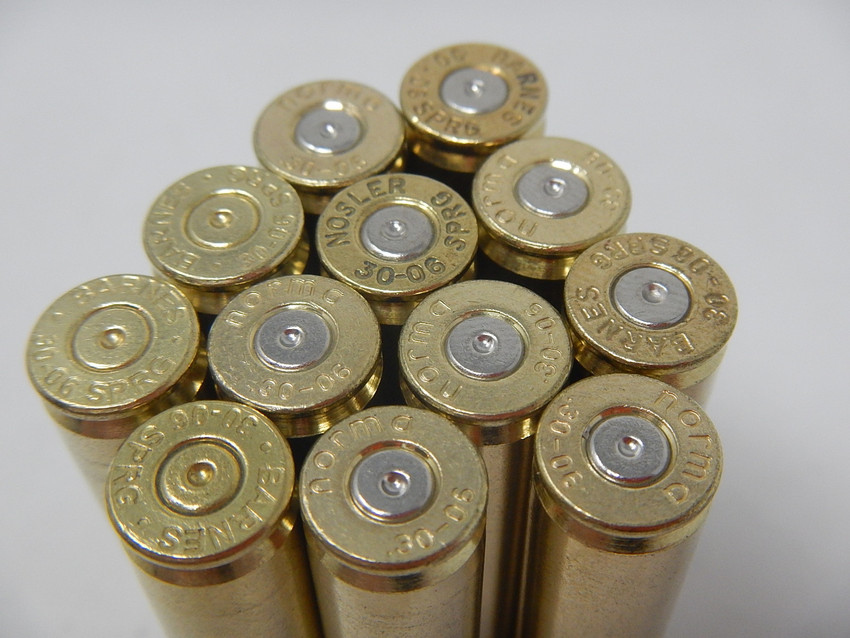 30-06 SPRINGFIELD FIRED WASHED NORMA/BARNES/NOSLER