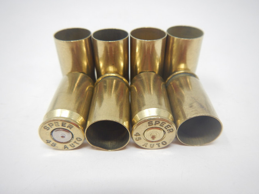 45 ACP/45 AUTO FIRED/WASHED - SPEER LARGE PRIMER POCKETS