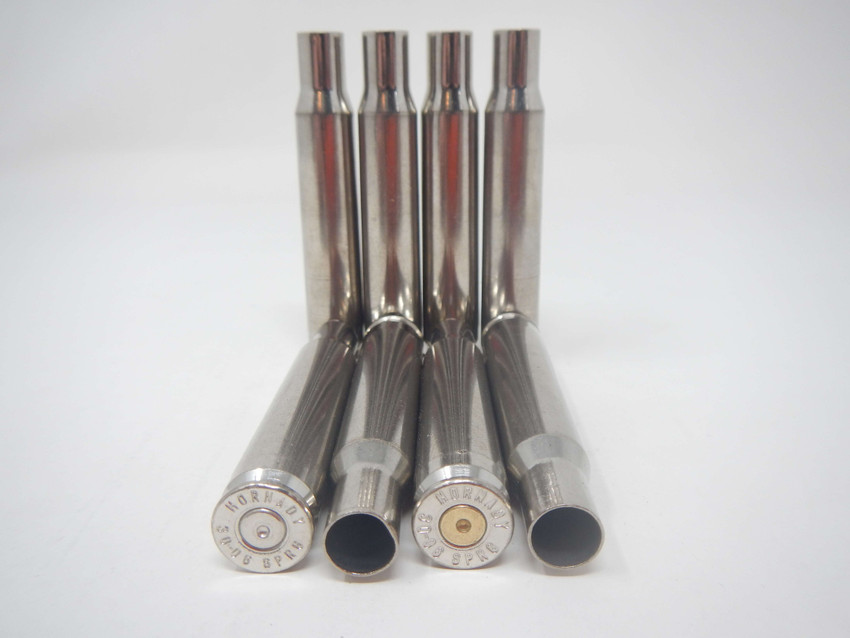 30-06 SPRINGFIELD FIRED/WASHED NICKEL - HORNADY