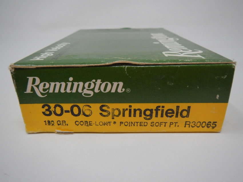 30-06 SPRINGFIELD 180GR PSP AMMO-RP/REMINGTON 30-06 SPRINGFIELD 180GR PSP AMMO-RP/REMINGTON