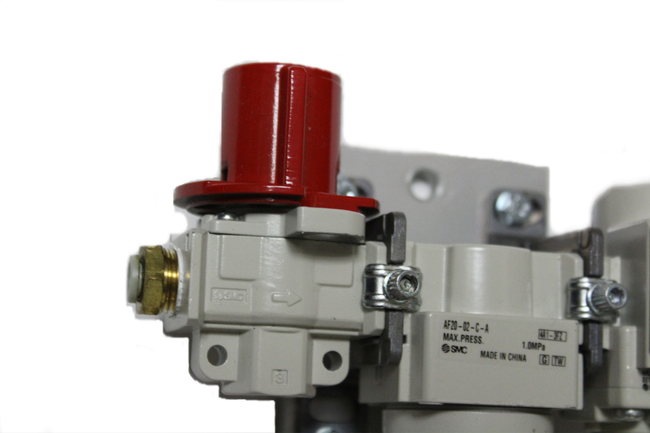 Filter Regulator Assembly with embedded digital gauge and switch VAIA