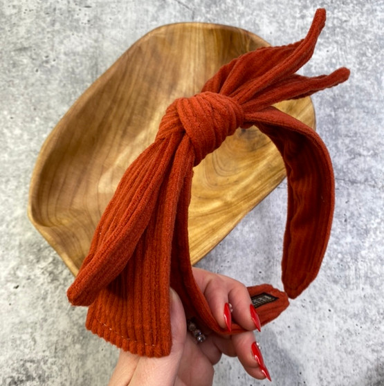 Velvet Double Bow Headband