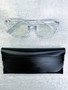 Blue Light Blocking Glasses: Clear Frame