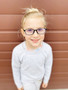 Kids Blue Light Blocking Glasses: Black/Blue