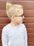 Kids Blue Light Blocking Glasses: Black/Blue