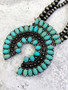 Turquoise Squash-Blossom Set