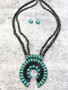 Turquoise Squash-Blossom Set