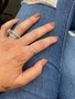 Dainty Silver Heart Ring