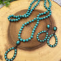 Turquoise Earring and Necklace Set 
