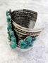 Wide Cuff: Turquoise