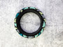 Turquoise bead bangle