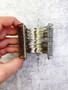 Wire Cuff: Silver