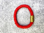 Disc Bracelet: Red