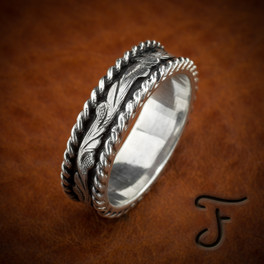 Cowboy Wedding Rings Mens Western Rings Online Fanning Jewelry   R 8 B  54733.1539739728 