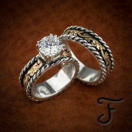 western engagement rings