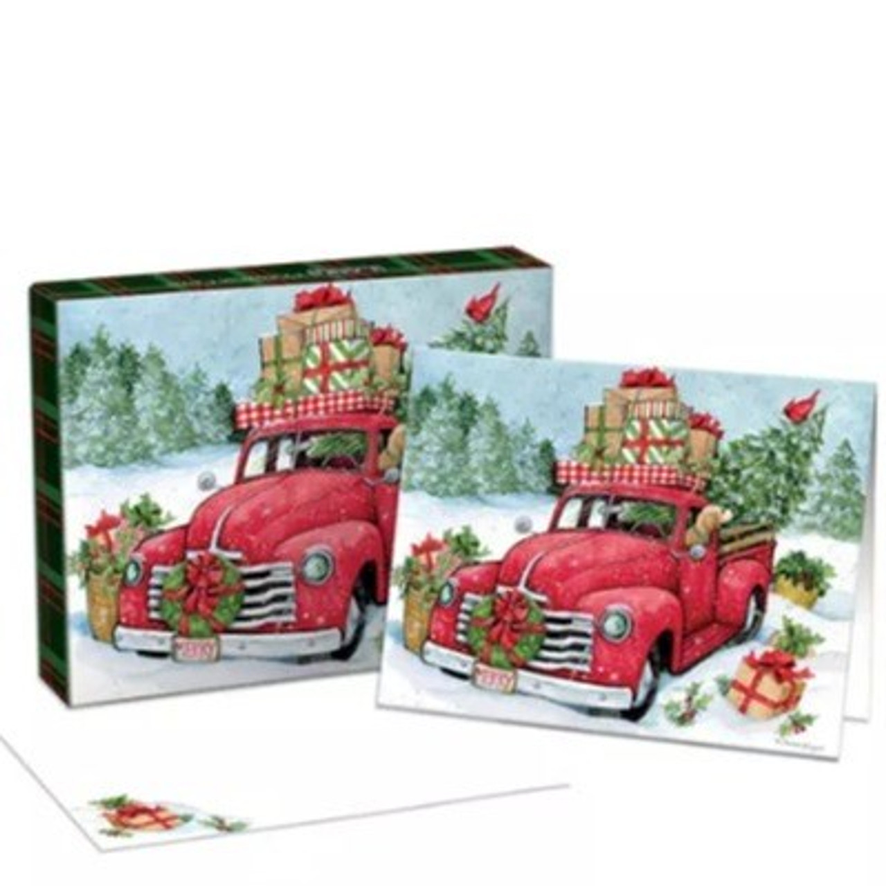 Christmas Truck Boxed Christmas Cards