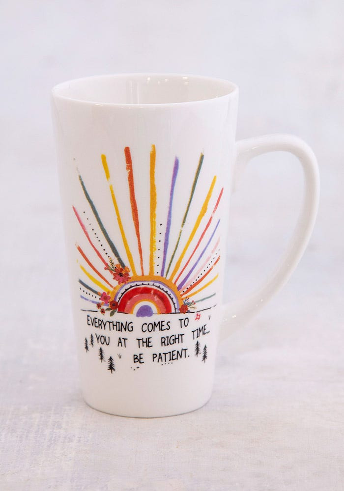 Natural Life Latte Mug