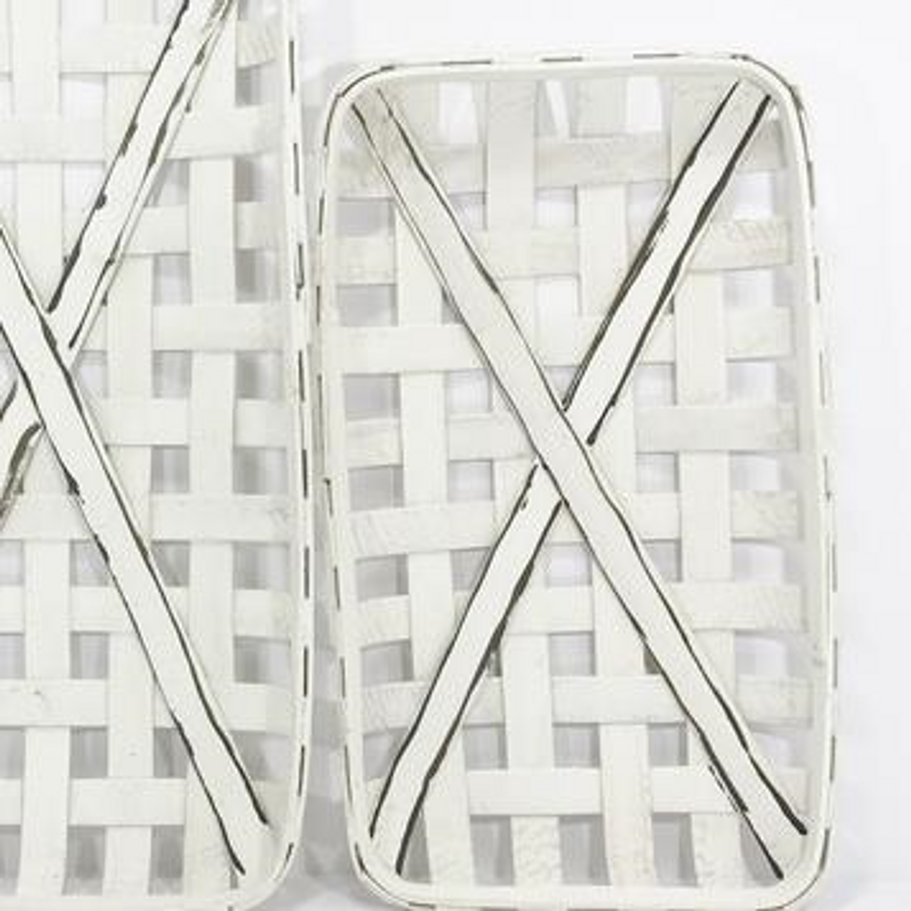 Mcclard S Gifts Tobacco Basket White Med Great For Decor