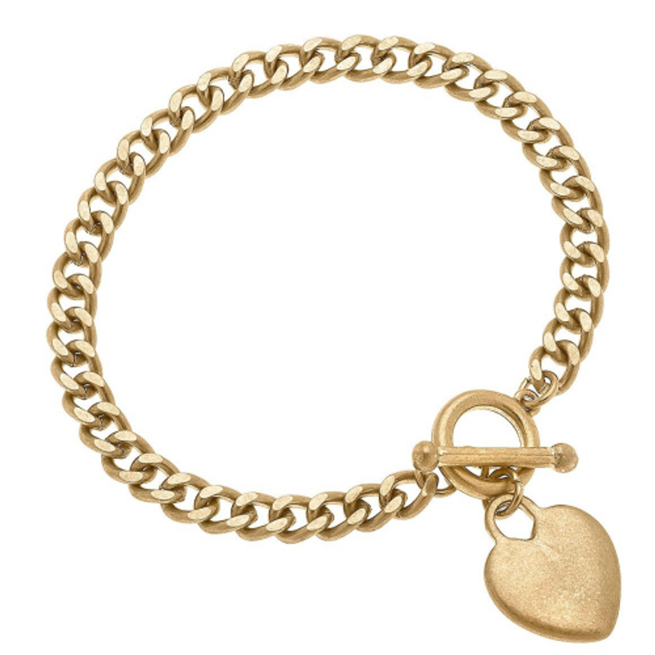 9ct gold top t bar bracelet