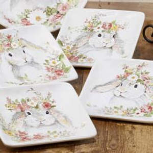 Sweet Bunny Canape Plate sold individually Sweet Bunny Canape Plate sold individually