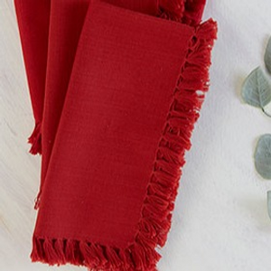 Essential Napkin Red by April Cornell Essential Napkin Red by April Cornell
