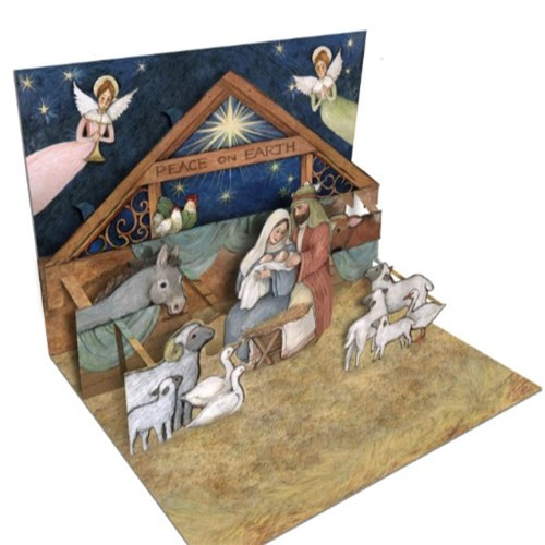 Nativity Pop-up Christmas Card Nativity Pop-up Christmas Card
