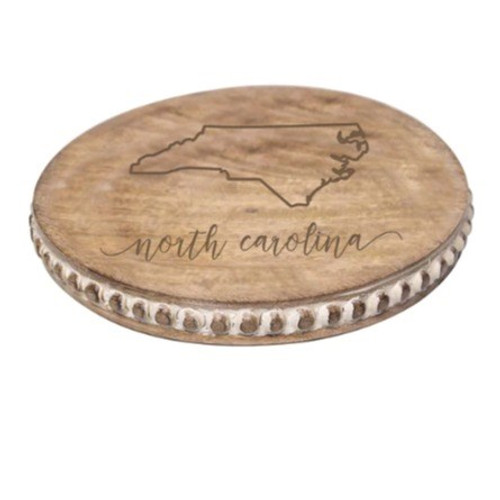 North Carolina Round Beaded Board North Carolina Round Beaded Board