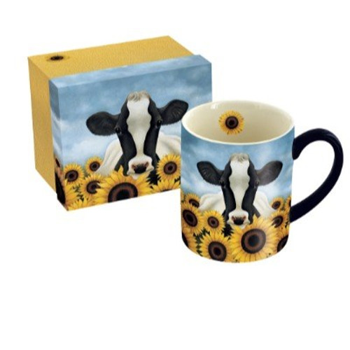 Surrounded By Sunflowers 14oz Mug