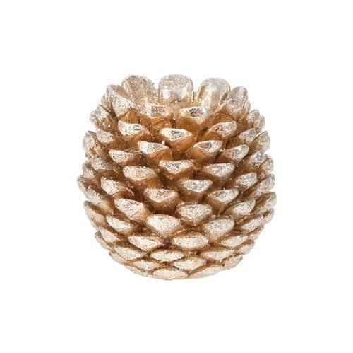 4" Pinecone Candle Holder 4" Pinecone Candle Holder