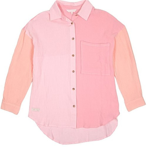 Simply Southern Taffy Button Down T-Shirt Simply Southern Taffy Button Down T-Shirt