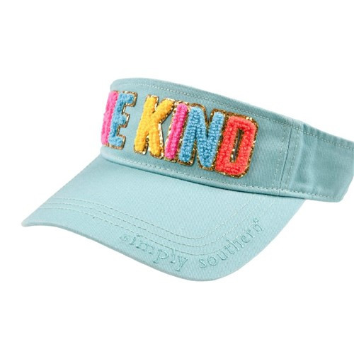 Simply Southern Be Kind Sparkle Visor Simply Southern Be Kind Sparkle Visor