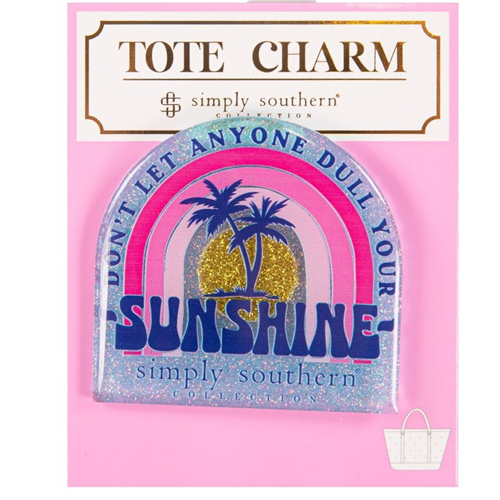 Sunshine Tote Charm by Simply Southern Sunshine Tote Charm by Simply Southern