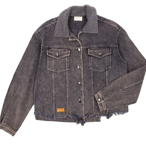 Acid Wash Jacket Ash Acid Wash Jacket Ash