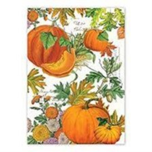 Pumpkin Melody Luncheon Napkin by Michel Designs Pumpkin Melody Luncheon Napkin by Michel Designs