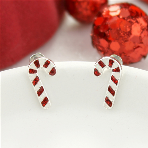 Candy Cane Earrings