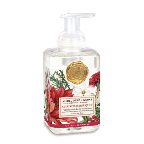 Christmas Bouquet Foaming Soap by MIchel Designs