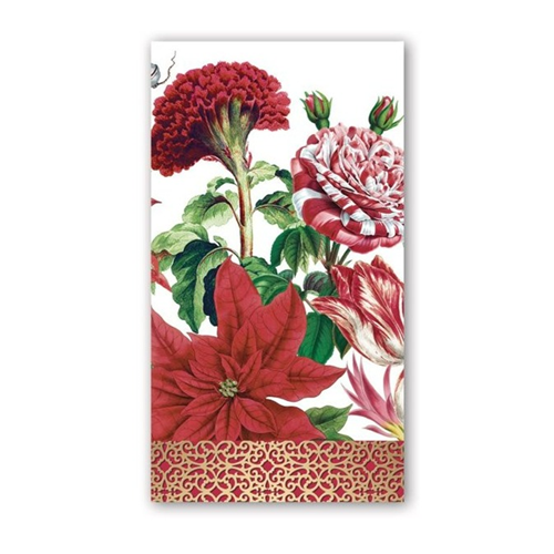 Christmas Bouquet Hostess Napkins by MIchel Designs