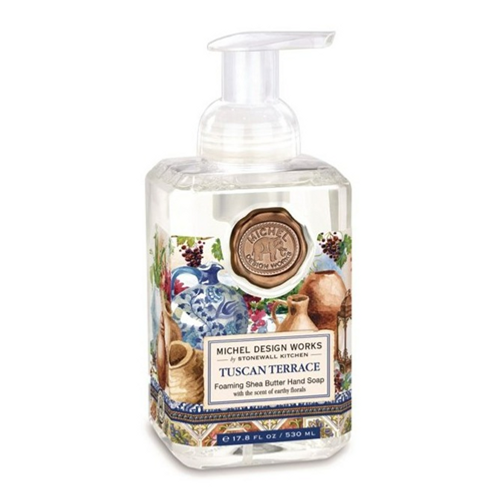 Tuscan Terrace Foaming Soap by Michel Designs Tuscan Terrace Foaming Soap by Michel Designs