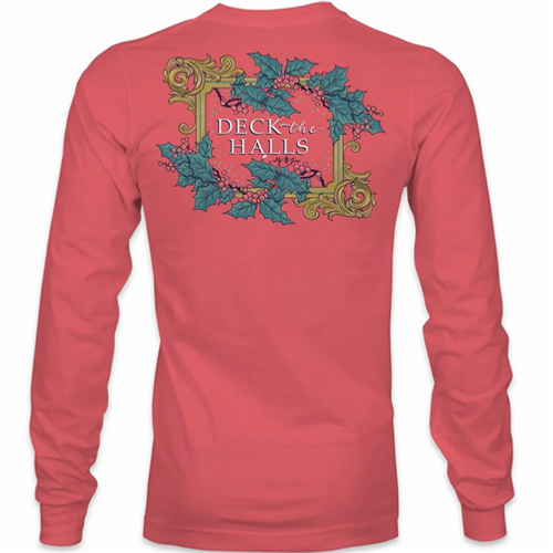 Deck the Halls Long Sleeve Tee by Lilly Grace Deck the Halls Long Sleeve Tee by Lilly Grace