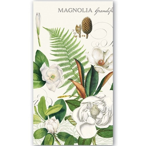 Michel Design Magnolia Petals Hostess Napkin Michel Design Magnolia Petals Hostess Napkin