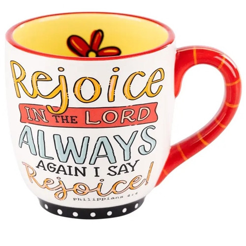 Rejoice in the Lord Mug