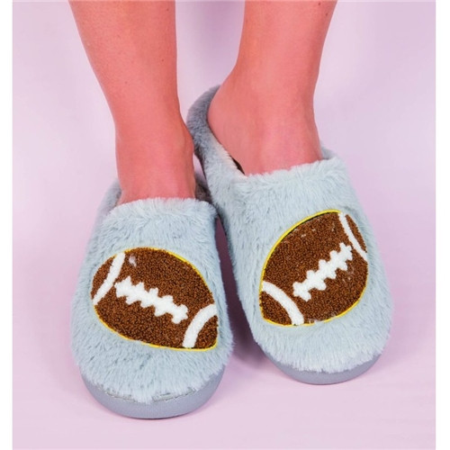 Simply Southern Football Slippers Simply Southern Football Slippers
