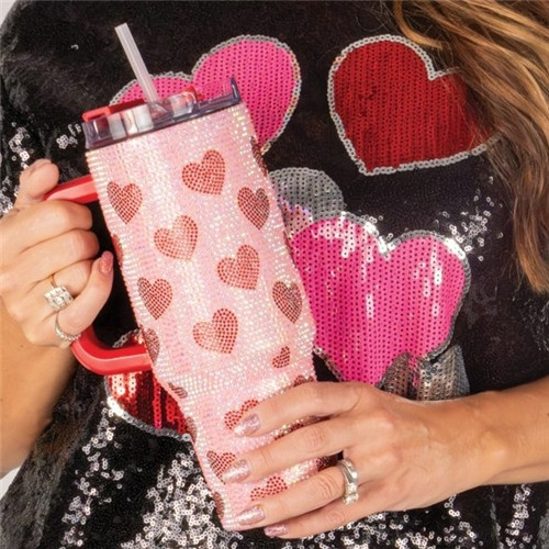 Simply Southern Heart Tumbler with Straw