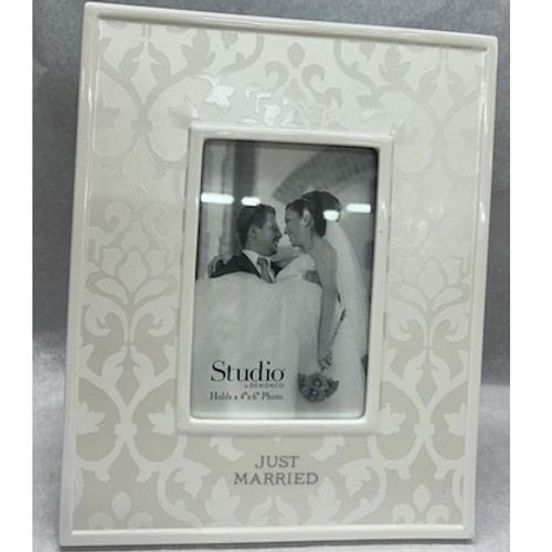 Just Married Frame 4x6