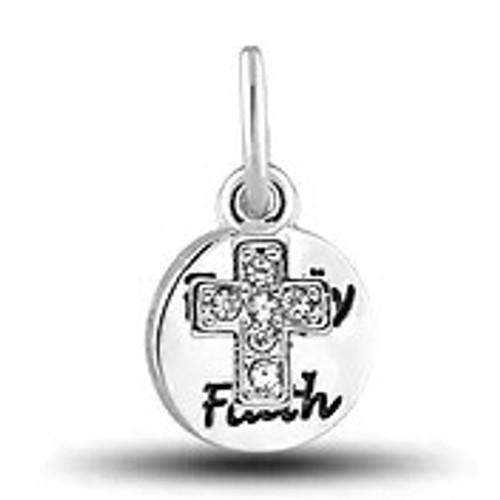 Family of Faith Cross Dangle DaVinci Bead