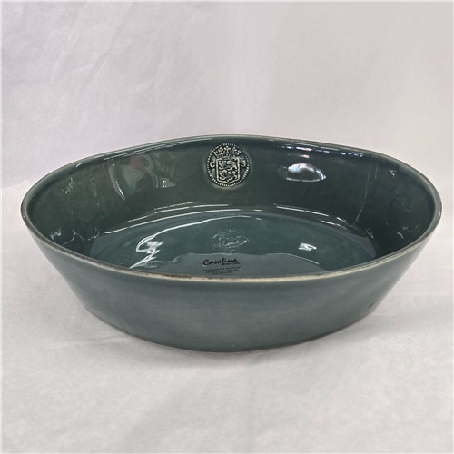Casafina Sausalito Blue Small Oval Baker