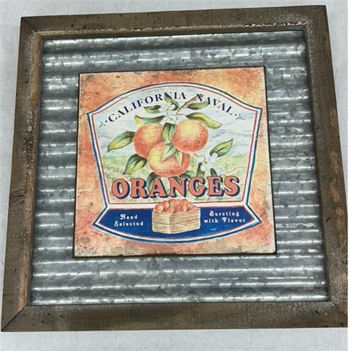 16" Fruit Wall Art